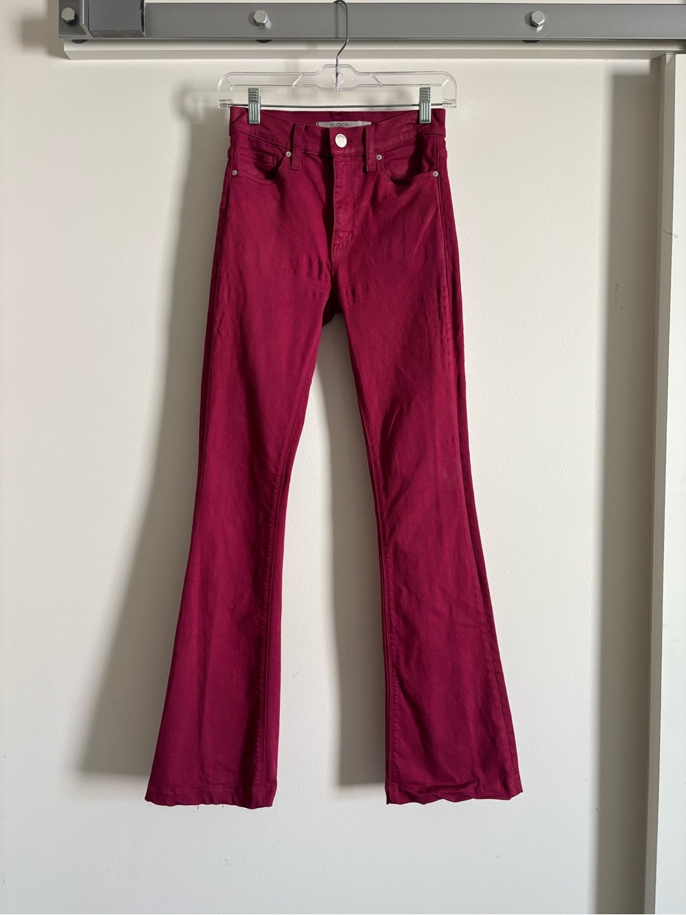 Hudson Barbara Coated Beet Red size 24